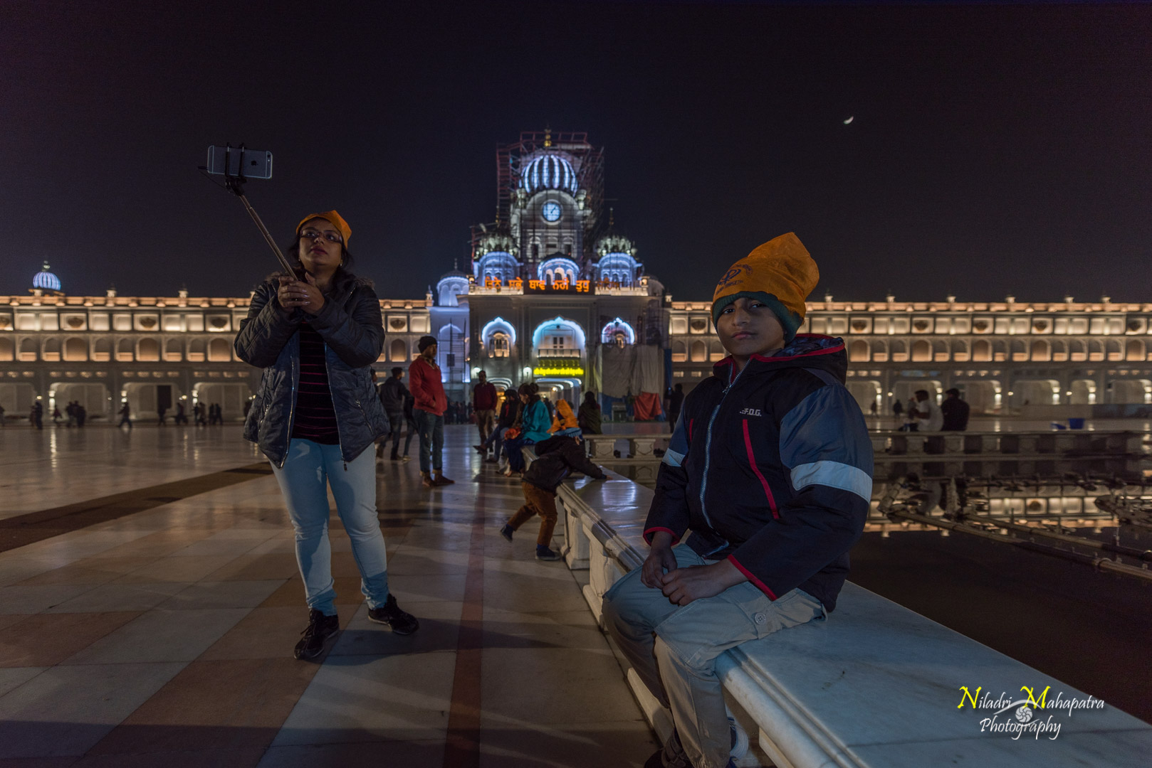 Abhinav at Golden Temple Amritsar - Jan 2018